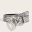 Fashion 3.3 Sequined Car Edge Beads (love Acrylic Diamond Buckle) Rhinestone Love Wide Belt