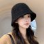 Fashion Light Coffee Blended Silhouette Bucket Hat