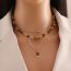 Fashion 2# Necklace Geometric Chain Necklace