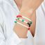 Fashion #6 A Pair Of Cord Braided Magnetic Love Bracelets
