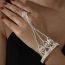 Fashion 2# Geometric Diamond Mittens Bracelet