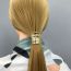 Fashion Silver Alloy U-shaped Hairpin