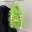 Fashion Green Plush Monster Tote Bag