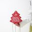 Fashion Red Pu Printed Christmas Tree Crossbody Bag
