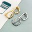 Fashion Silver Alloy Hollow Glasses Frame Brooch