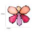 Fashion Red Acetate Butterfly Brooch