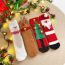 Fashion White Bear Plush Christmas Floor Socks