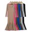 Fashion Light Gray Polyester U-neck Fishtail Long Skirt