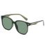 Fashion Transparent Gray Pc Rice Nail Large Frame Sunglasses