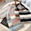 Fashion Striped Powder Furry Striped Knitted Large-capacity Shoulder Bag
