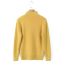 Fashion Black Polyester Knitted Pullover Sweater
