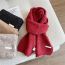 Fashion 10d Starry Mimai Knitted Patch Scarf