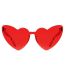 Fashion Blue Above And Red Below Pc Love Sunglasses