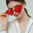 Fashion Jelly Gray Pc Love Sunglasses