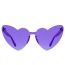 Fashion Purple Pc Love Sunglasses