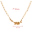 Fashion Gold Copper Pearl Beaded Flower Lobster Clasp Necklace