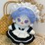Fashion Cute Rabbit Blue Cake Dress Polyester Cartoon 20cm Doll Cotton Doll Clothes Set  Polyester