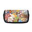 Fashion 40# Polyester Printed Large Capacity Double Layer Children S Pencil Case  Polyester
