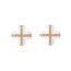 Fashion Green Alloy Oil Dripping Four-leaf Clover Earrings