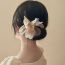 Fashion Hairpin-brown Flower Pearl Tassel Hairpin