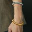 Fashion Gold Width 1cm (circle 6cm) Titanium Steel Vertical Pattern Bracelet