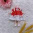 Fashion 10# Polyester Cartoon 17cm Doll Cotton Doll Clothes Set  Cloth