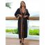 Fashion Black (zs2288) Embroidered Sun Protection Cardigan Jacket