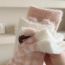 Fashion Little Girl With Bow [1 Pair] Cotton Printed Rabbit Fleece Floor Socks