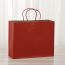 Fashion Rose Red (minimum Batch Of 10) Cowhide Large-capacity Portable Packaging Bag (minimum Batch Of 10)
