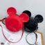 Fashion Red Plastic Silicone Mickey Mouse Crossbody Bag