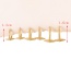 Fashion Gold Copper Geometric Earring 6-piece Set