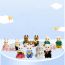 Fashion H01 White Rabbit Plastic Childrens Simulated Animal Toys