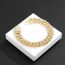 Fashion Silver Necklace 20inch (50cm) Alloy Diamond Geometric Chain Necklace For Men