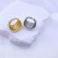 Fashion Silver Copper Geometric Ring (single)