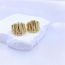 Fashion Gold (sold Individually) Copper Irregular Ring (single)