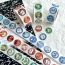 Fashion Popular Pokémon [1 Volume/500 Stickers] Paper Printed Pocket Material Dot Stickers