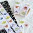 Fashion A Generation Of Disney【1 Volume/500 Posts】 Paper Printed Pocket Material Dot Stickers