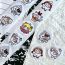 Fashion New Egg Boy Party 3.0 [1 Roll/500 Stickers] Paper Printed Pocket Material Dot Stickers