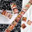 Fashion Square Bear Expression Pack Paper Printed Pocket Material Dot Stickers