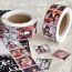 Fashion Heavenly Official’s Blessing Roll Stickers [1 Roll/500 Stickers] Paper Printed Pocket Material Dot Stickers