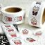 Fashion Ultraman Ii Volume Stickers [1 Volume/500 Stickers] Paper Printed Pocket Material Dot Stickers