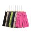 Fashion Green Flap Pocket Cargo Straight-leg Shorts