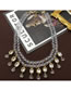 Fashion Pearl Necklace Alloy Pearl Beaded Tassel Layered Necklace