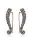 Fashion Silver Alloy Octopus Stud Earrings