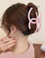 Fashion 64# Grab Clip-khaki Flowers Upholstered Flower Hair Clip