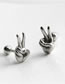 Fashion E Contempt Single Titanium Steel Finger Piercing Earrings (single)