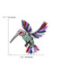Fashion Hummingbird Alloy Diamond-studded Cartoon Hummingbird Brooch
