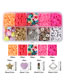 Fashion Soft Pottery Letter Love Box Soft Pottery Acrylic Letter Beads Spacer Beads Diy Material