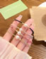 Fashion 4# Bracelet-golden Bamboo (real Gold Plating) Geometric Diamond Bamboo Bracelet