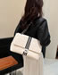 Fashion Black Pu Soft Side Large Capacity Shoulder Bag